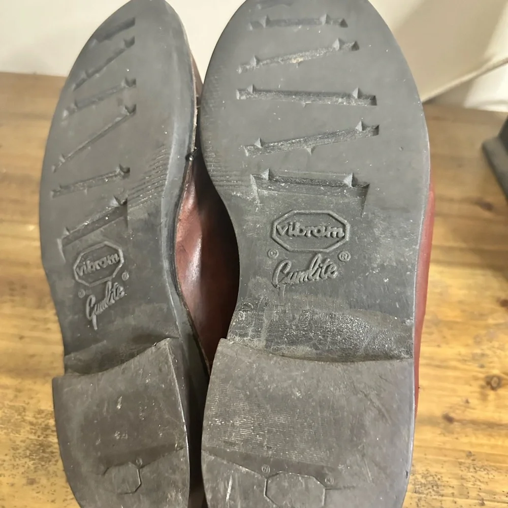 ALLEN EDMONDS WILBERT DERBY OXFORD SHOES,size 9.5